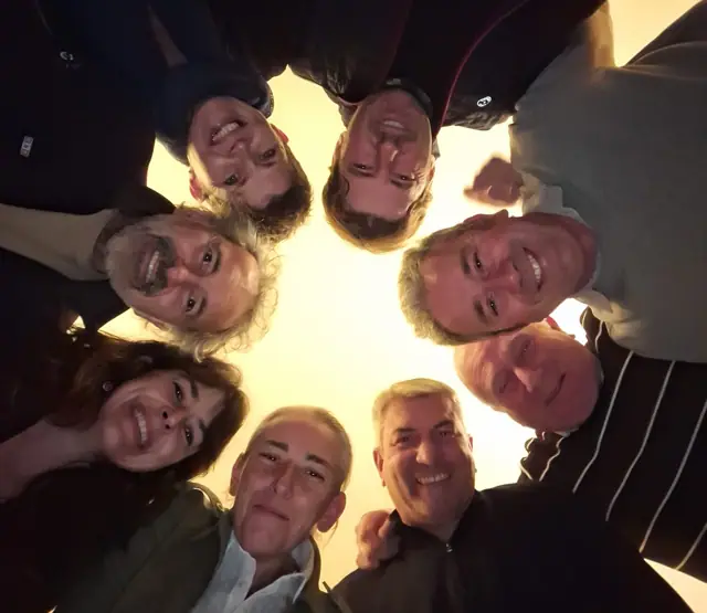 Selfie des bénévoles après la Foire aux Pommes 2024