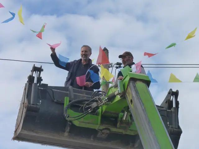 Installation de la Foire aux Pommes
