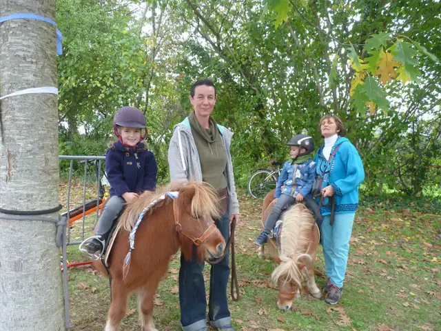 Balade à poney pour les enfants