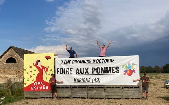 Foires aux pommes Marigné Espagne