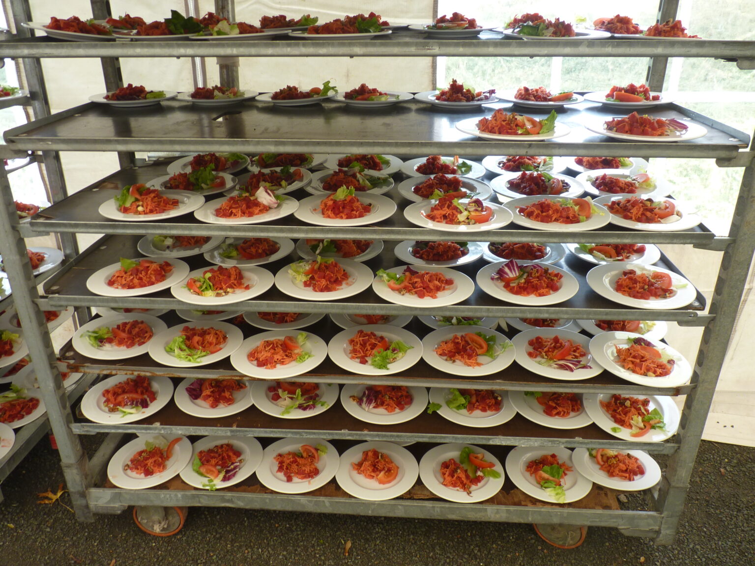 Foires aux pommes Marigné repas
