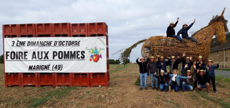 Foires au pommes Marigné Cheval