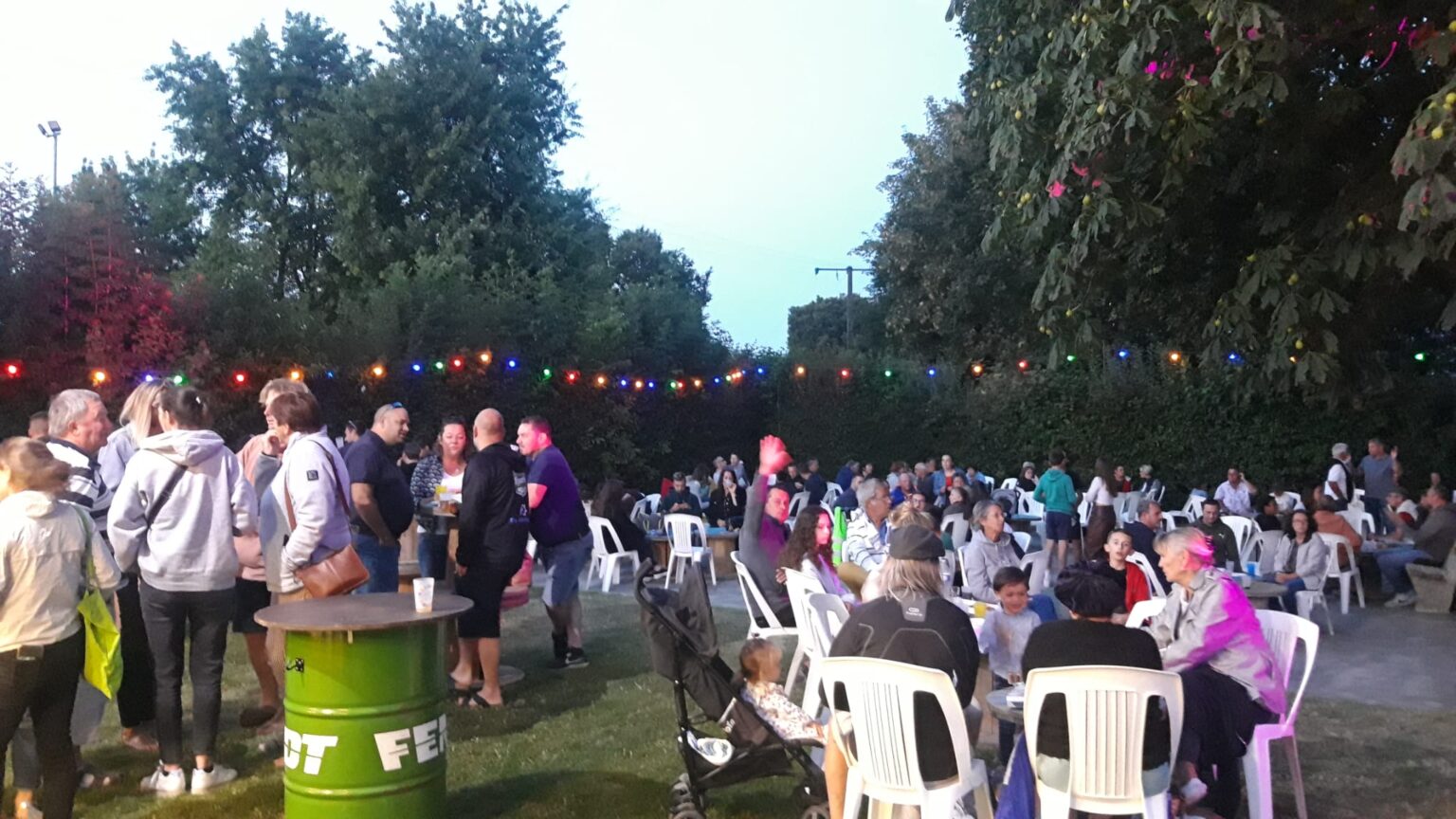 Soirée étang de Marigné public