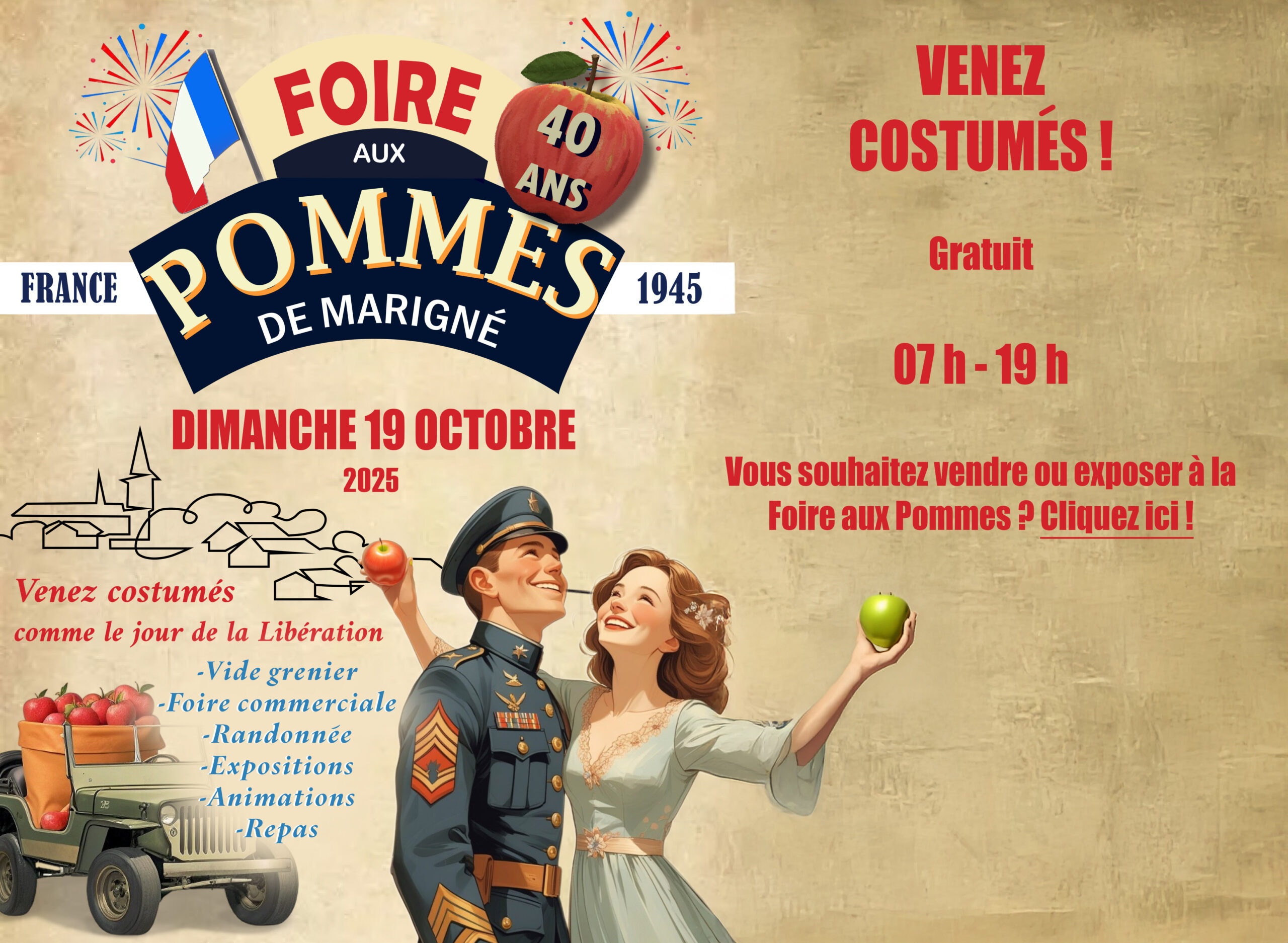 Foire aux pommes Marigné 2025